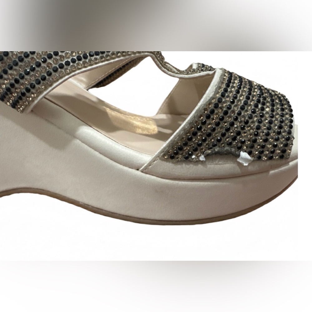 Patrizia by spring step Beige Wedge Sandals - Picture 6 of 10